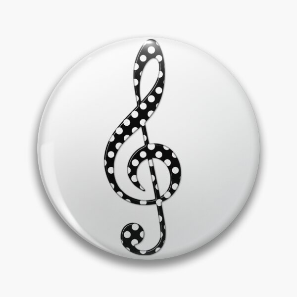 Item preview, Polka Dot Music Note designed and sold by drova.