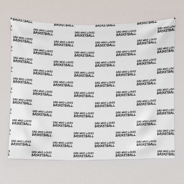 Item preview, Dad Who Loves Basketball designed and sold by HyperfixationStation.