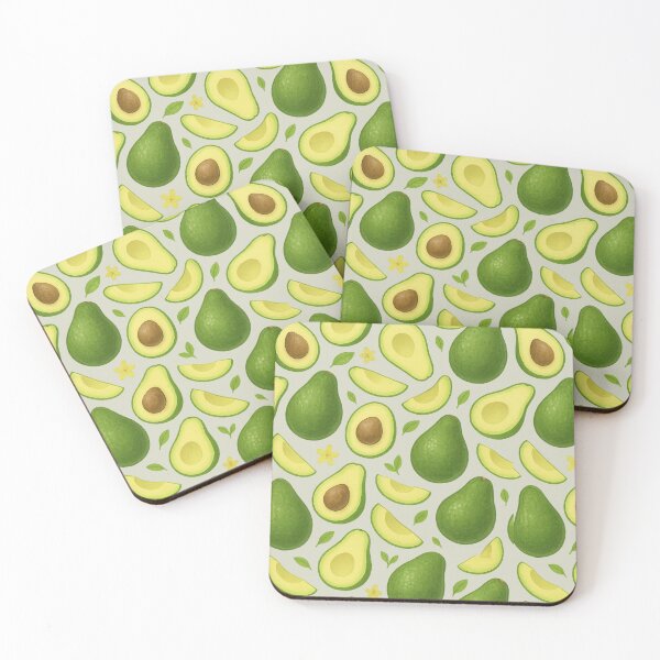 Item preview, Avocado Seamless Pattern – Hand-Drawn Fruit Design designed and sold by Rushurban.