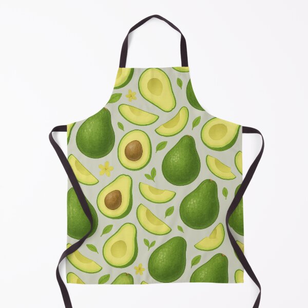 Item preview, Avocado Seamless Pattern – Hand-Drawn Fruit Design designed and sold by Rushurban.