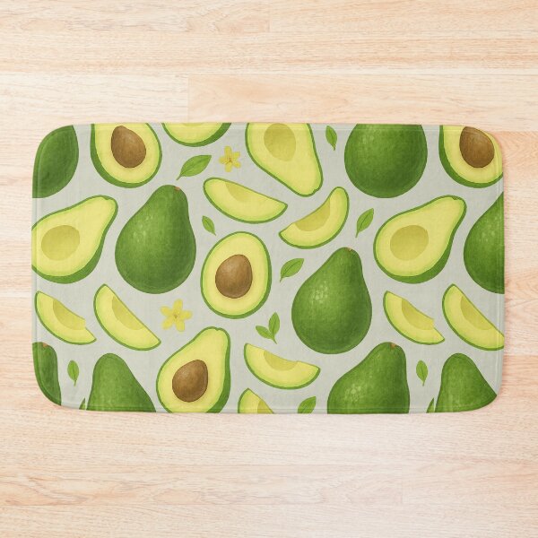 Item preview, Avocado Seamless Pattern – Hand-Drawn Fruit Design designed and sold by Rushurban.