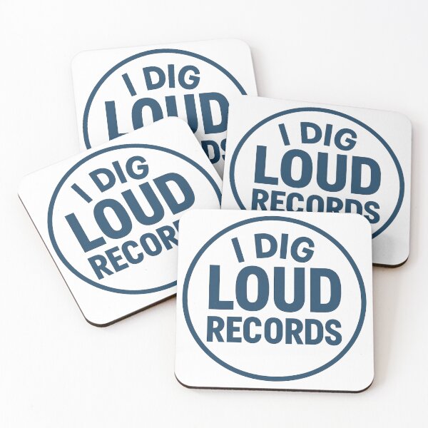 Item preview, Vintage Volume - I Dig Loud Records designed and sold by Electric Menagerie.