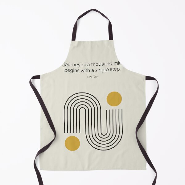 Item preview, Lao Tzu Taoism Thousand Miles Quote Artwork designed and sold by kakarikihill.