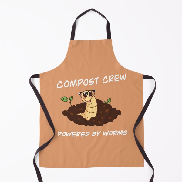 Item preview, Compost Crew Powered By Worms designed and sold by Zilpa’s Prints.