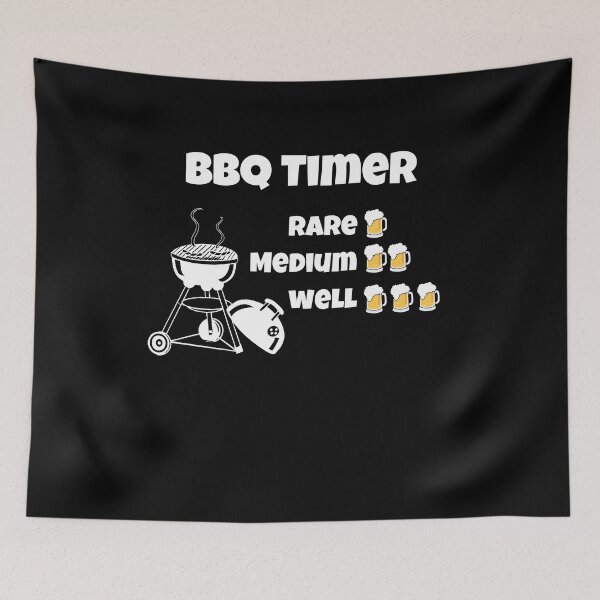 Item preview, bbq beer timer white designed and sold by we1000.