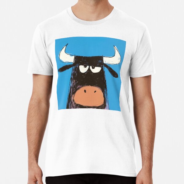 Item preview, Bull with sleepy eyes designed and sold by 516 Studio.