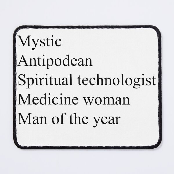 Item preview, Lorde Virgin Mystic Antipodean Spiritual technologist Medicine woman Man of the year designed and sold by veronix13.