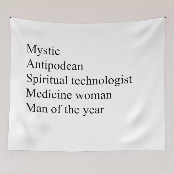 Item preview, Lorde Virgin Mystic Antipodean Spiritual technologist Medicine woman Man of the year designed and sold by veronix13.