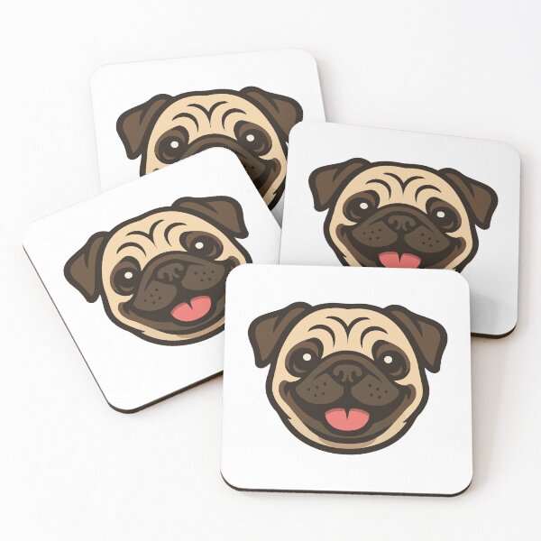 Item preview, Happy Pug Dog designed and sold by KevinRichard01.