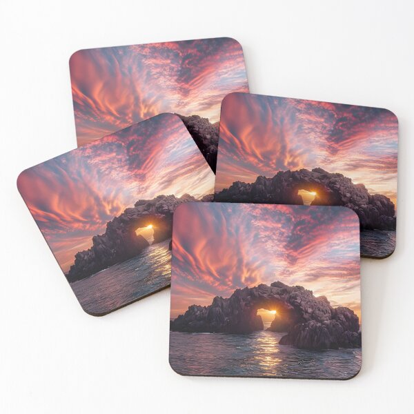 Item preview, Dramatic sunset scene on the beach  designed and sold by Newrealis.