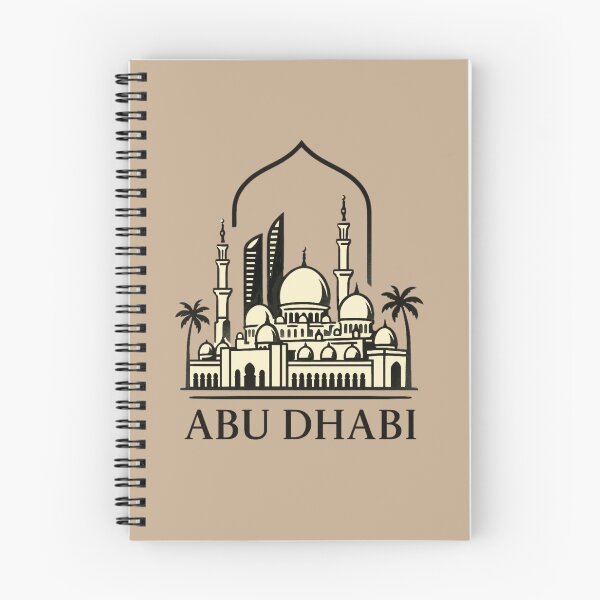 Item preview, Elegant Abu Dhabi Skyline designed and sold by Myra365Art.