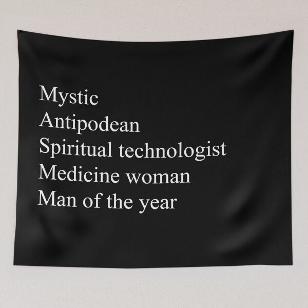 Item preview, Lorde Lorde Virgin Mystic Antipodean Spiritual technologist Medicine woman Man of the year White designed and sold by veronix13.