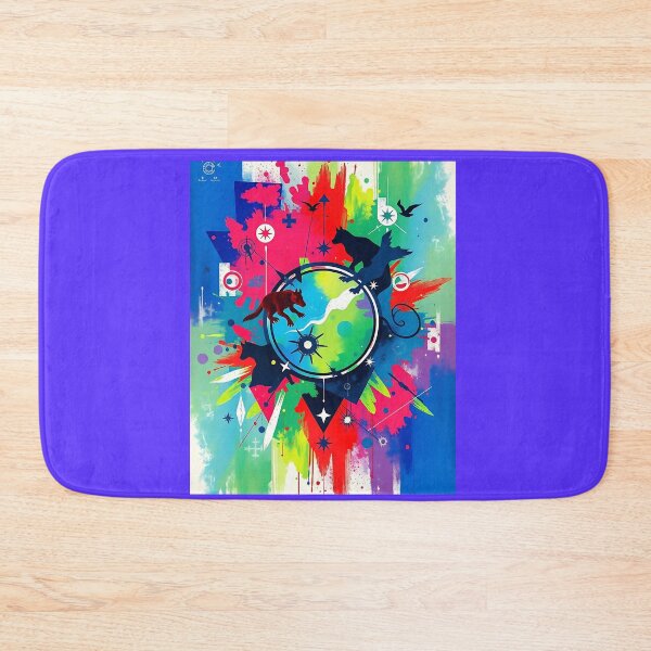 Item preview, Psychedelic Motion - Geometric Abstract Art designed and sold by VA Design.