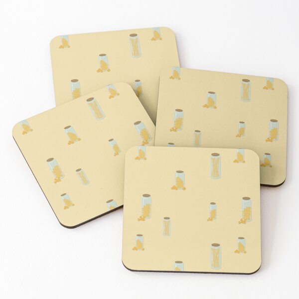 Item preview, Pasta Pantry Jars – Cozy Kitchen in Yellow & Blue designed and sold by EmilyBStudio.