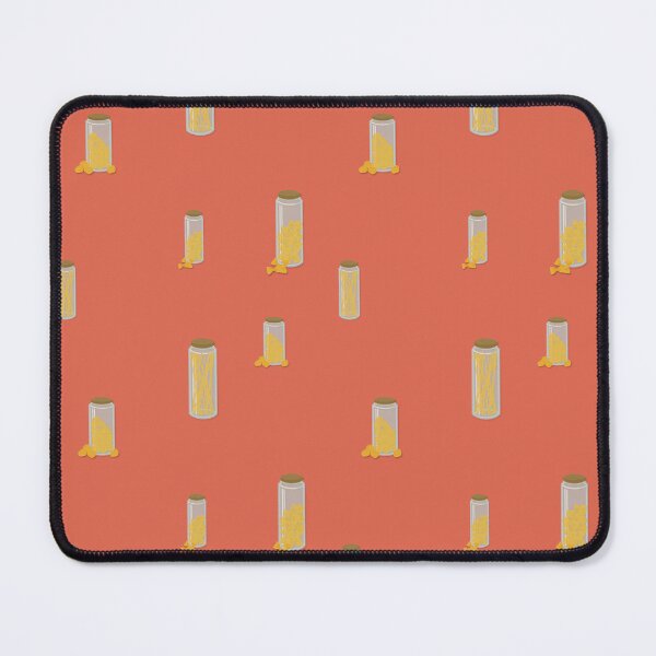Item preview, Pasta Pantry Jars – Cozy Kitchen on Rich Coral designed and sold by EmilyBStudio.