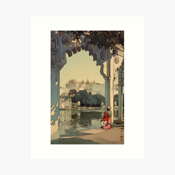 Item preview, Hiroshi Yoshida, India designed and sold by SoniaBharati.