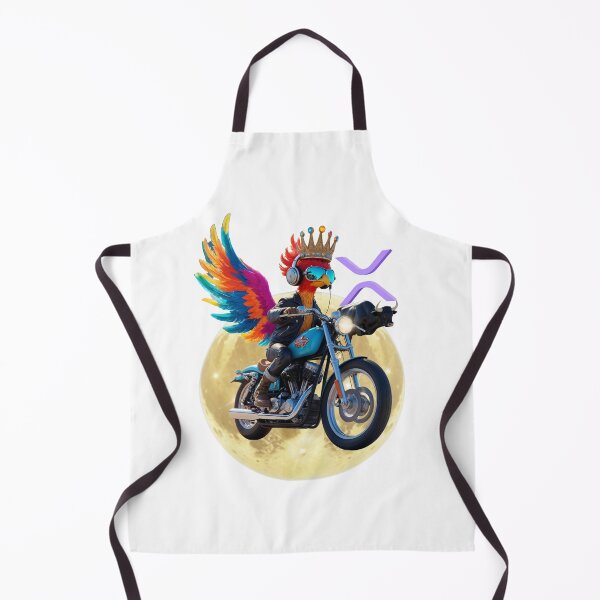 Item preview, XRP Phoenix rider bull running on the moon! designed and sold by RoseAIArtRhythm.