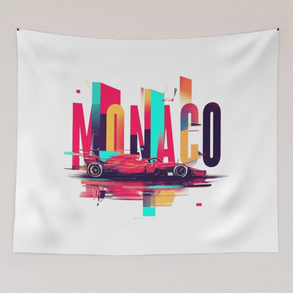Item preview, Monaco F1 Graffiti GP designed and sold by Pit Stop Prints.