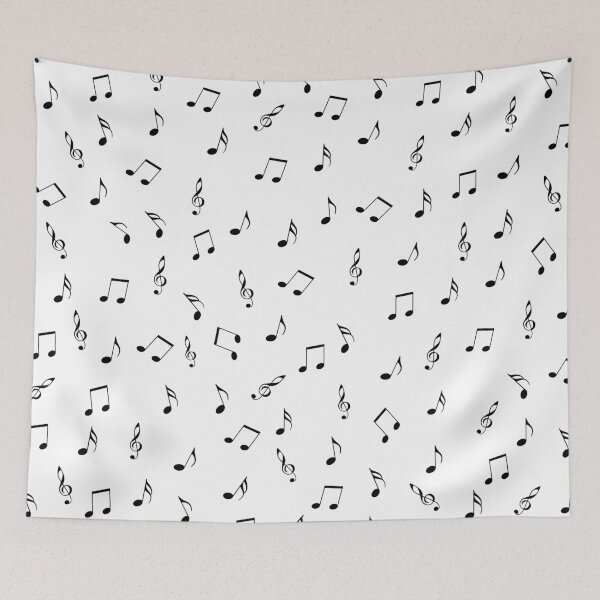 Item preview, Music Notes Bedding designed and sold by drova.