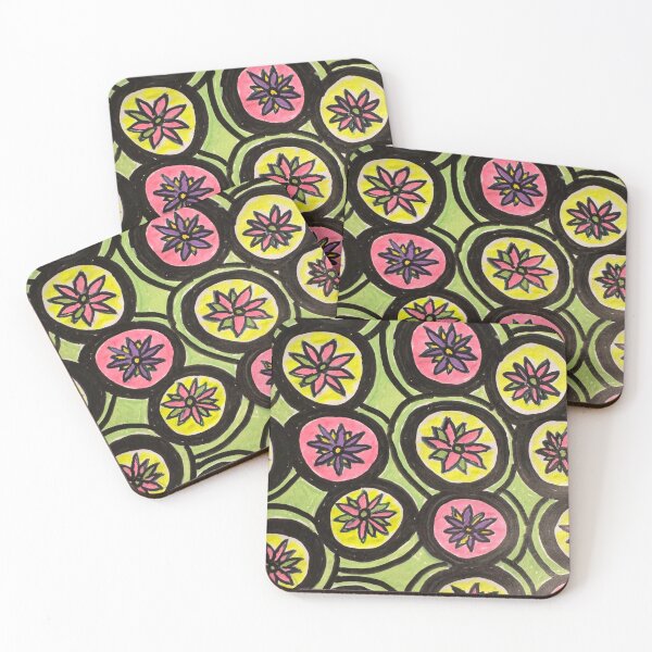 Item preview, Retro wallflowers  designed and sold by Cinamj.