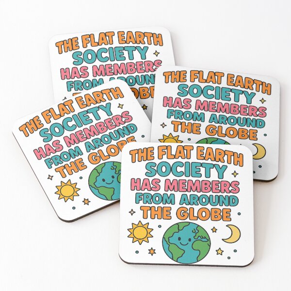 Item preview, The Flat Earth Society: From Around the Globe designed and sold by Counter Signal.
