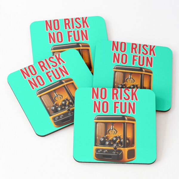 Item preview, No risk no fun, cool saying designed and sold by Mauswohn.