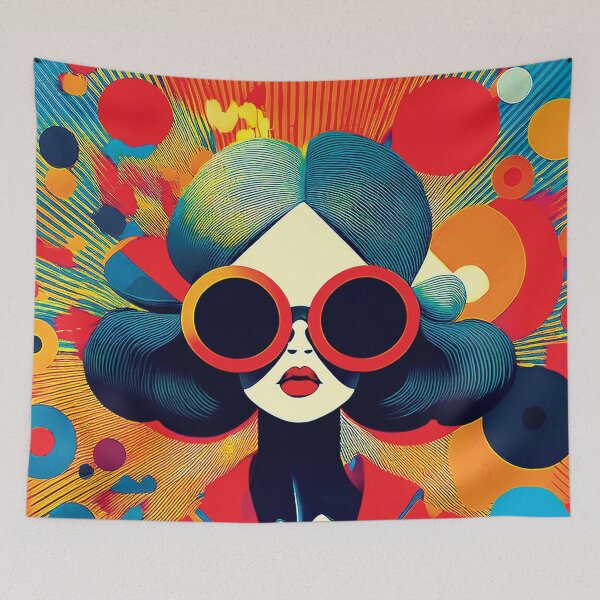 Item preview, 1969 A Polychromatic Phantasmagoria designed and sold by CharlottePlaceArt.