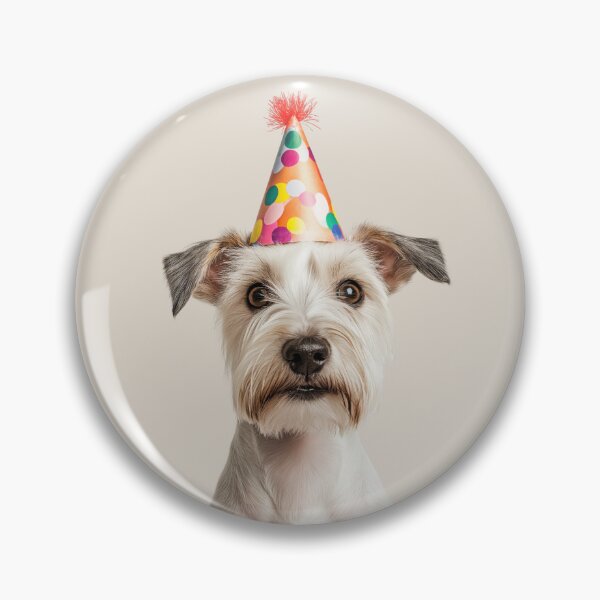 Item preview, Cute Sealyham Terrier dog with Party Hat Birthday Celebration designed and sold by LazyOwlStore.