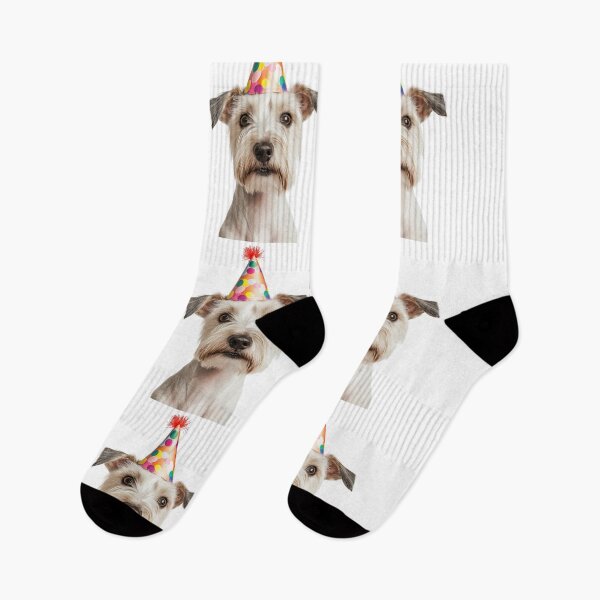 Item preview, Cute Sealyham Terrier dog with Party Hat Birthday Celebration designed and sold by LazyOwlStore.
