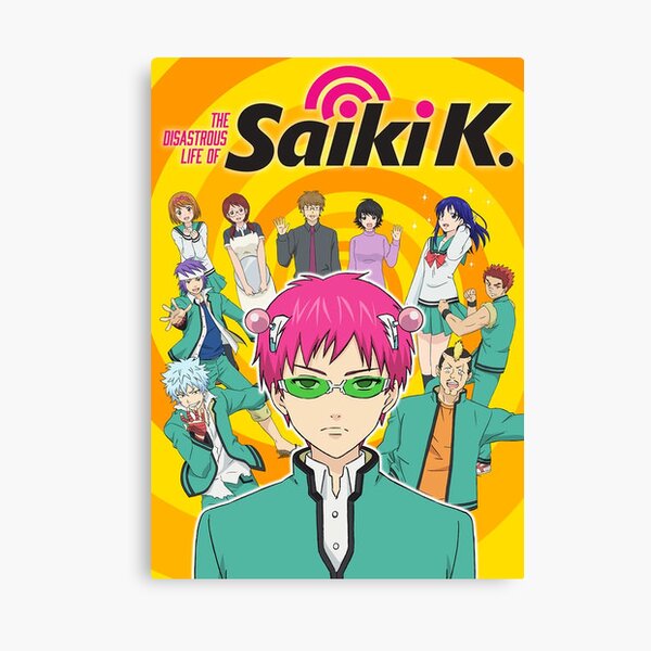 Item preview, The Disastrous Life of Saiki K. Poster Designs designed and sold by rollerMobster.