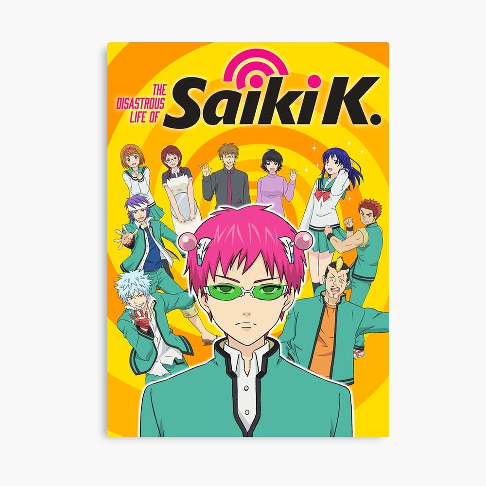 The Disastrous Life of Saiki K. Poster Designs