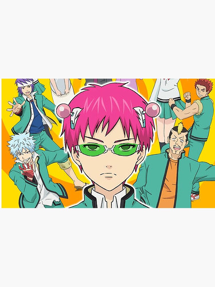 "The Disastrous Life of Saiki K. Poster Designs" Mug by rollerMobster