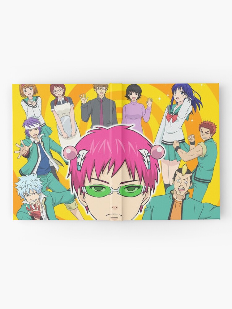 The Disastrous Life Of Saiki K Poster Designs Hardcover Journal For Sale By Rollermobster 1538