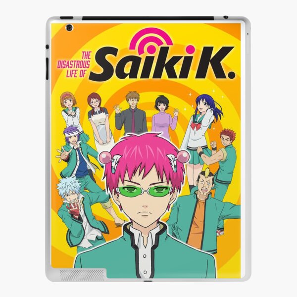 Das katastrophale Leben von Saiki K. Poster-Designs iPad Klebefolie
