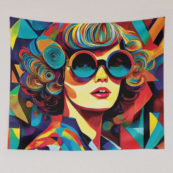 Item preview, 1969 A Polychromatic Phantasmagoria designed and sold by CharlottePlaceArt.