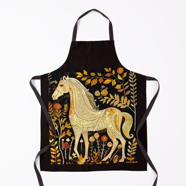 Item preview, Horse in the Garden designed and sold by ViaARTfactory.