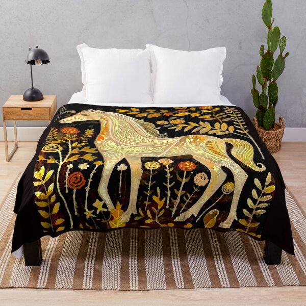 Item preview, Horse in the Garden designed and sold by ViaARTfactory.