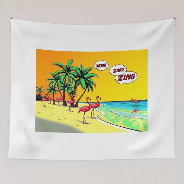 Item preview, Tropical Pop Art Explosion designed and sold by Zazeyy.