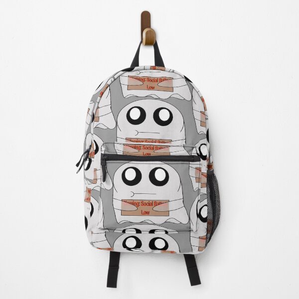 Item preview, Introvert Ghost – Social Battery Low Warning” designed and sold by ArtfulEscapes25.