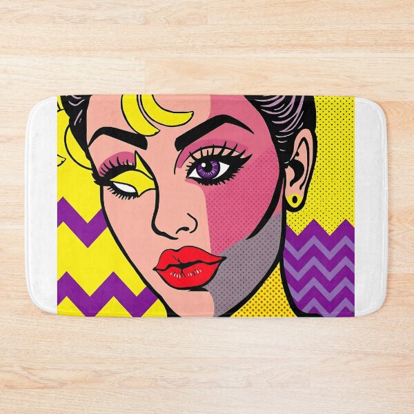 Item preview, Abstract Pop Art Portrait designed and sold by Zazeyy.