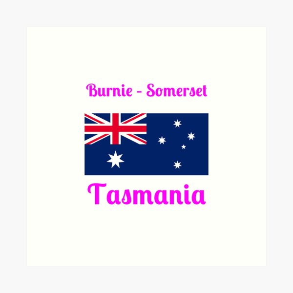 Item preview, Burnie – Somerset Australia (Tasmania) - Stylish Prints, designed and sold by Fleetwood1994.