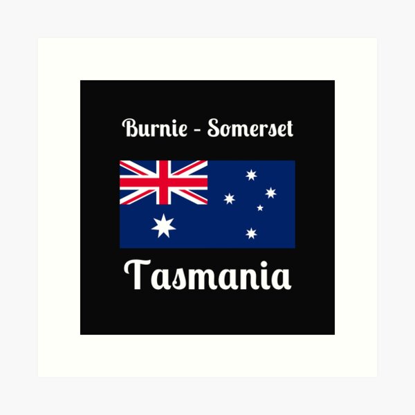 Item preview, Burnie – Somerset Australia (Tasmania) - Stylish Prints, designed and sold by Fleetwood1994.