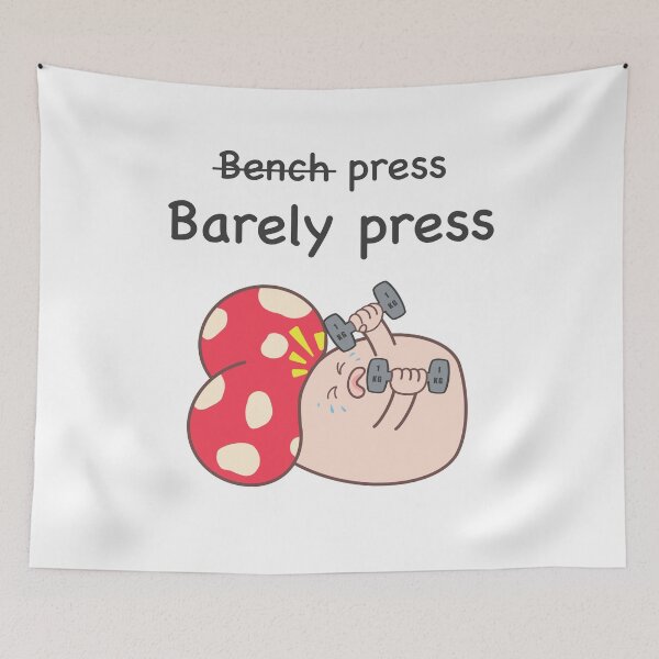 Item preview, Bench press, Barely press designed and sold by DefaiLinezen.