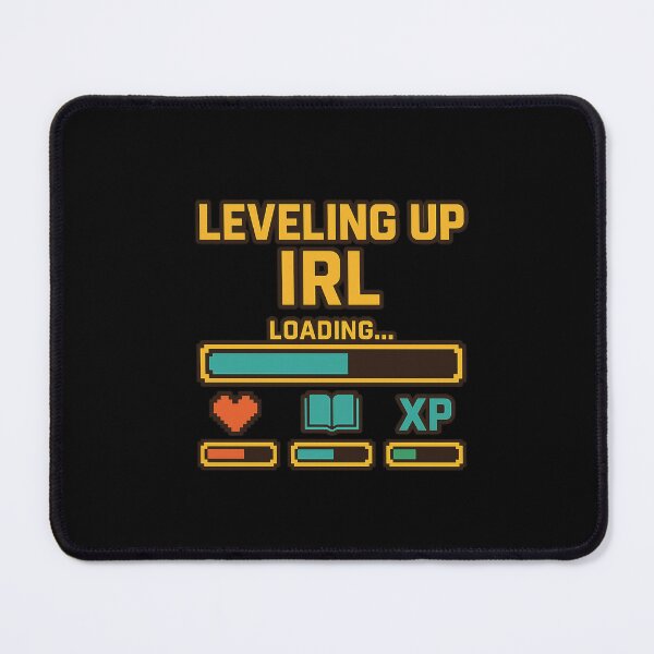 Item preview, Leveling Up IRL Retro Gamer Loading Bar | Gamer Self-Improvement Pixel Art designed and sold by DJCApparel.