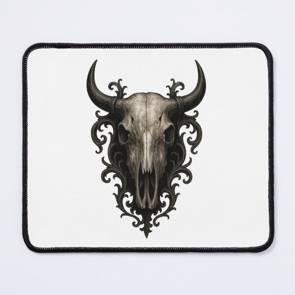 Item preview, Cool Steer Skull designed and sold by FarieArt.