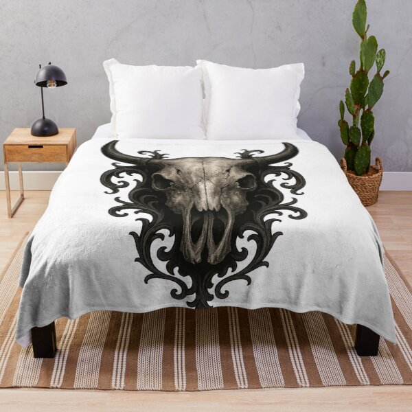 Item preview, Cool Steer Skull designed and sold by FarieArt.