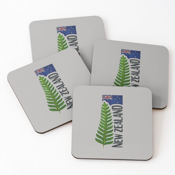 Item preview, New Zealand silver Fern design – NZ Flag Travel Design | Proud NZ Symbol | Minimalist New Zealand Souvenir designed and sold by Right-UR.