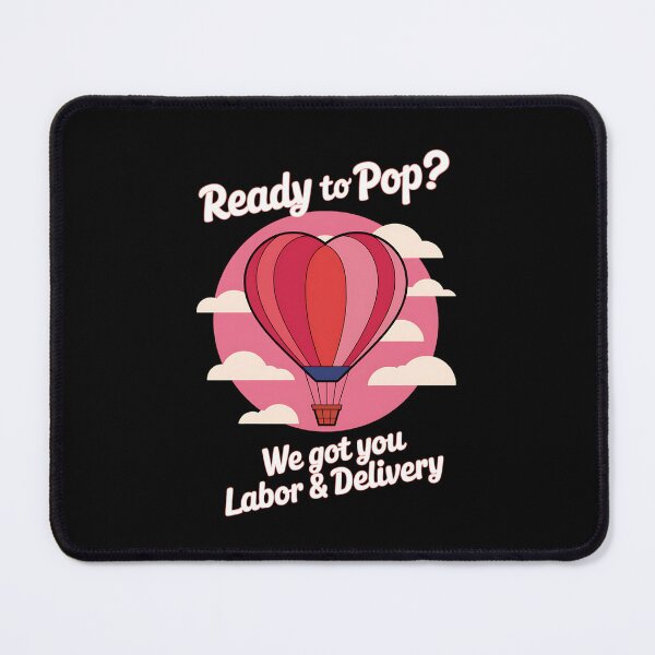 Item preview, Ready to Pop Valentines Day OB Nurse Air Baloon Heart Pink designed and sold by splindoershop.
