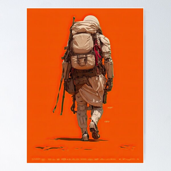 Item preview, Red Planet Nomad designed and sold by Basajaun Studio.