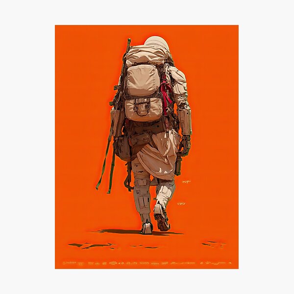 Item preview, Red Planet Nomad designed and sold by Basajaun Studio.